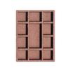 Variety Grids Mini Jewelry Holder Brown Dollhouse Shelf NEW Miniature Trinket Shelf  Ornaments