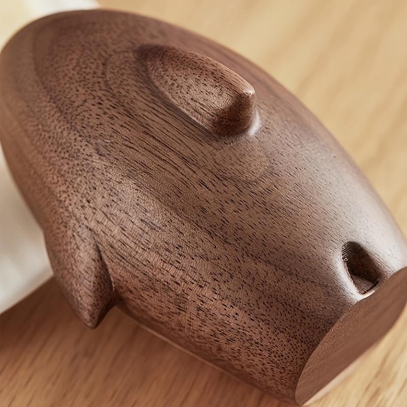 Открывалка для пивных бутылок из массива дерева в форме акулы, Милый декор для рабочего стола, Креативное ручное управление, Идеально подходит для использования на кухне и в столовой, Пивные аксессуары