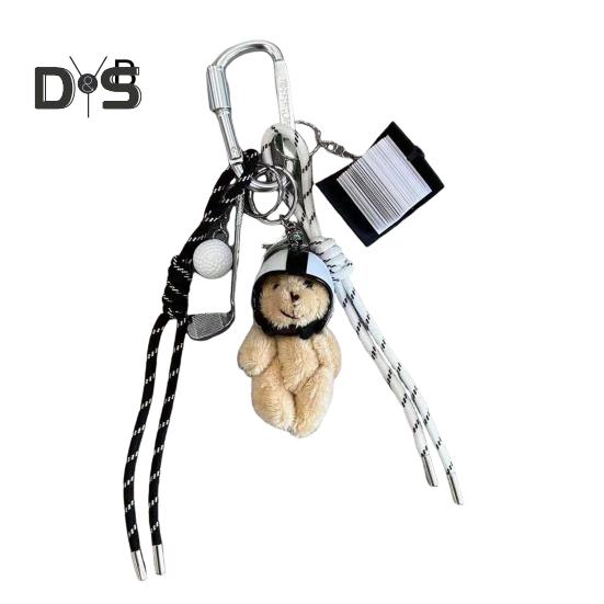 Подвески на веревочную сумку для сумки, кошелька, подвески, украшения для рюкзака, винтажные металлические пряжки, школьная сумка, сумка на плечо, брелок, подвеска