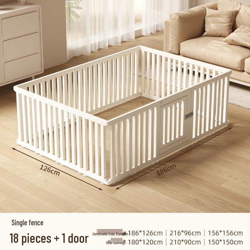 Indoor Dog Safety Barrier - Pet Fence & Anti-Escape Cage for Small Dogs