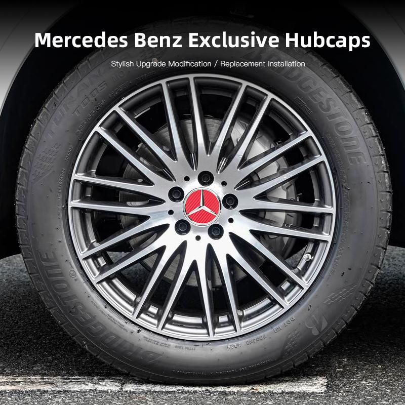 4 pieces Zinc Alloy Car Wheel Hub Replace Cover Accessories For Mercedes Benz Smart W205 C300 W203 W206 W108 W124 W126 W140 W168 FF2