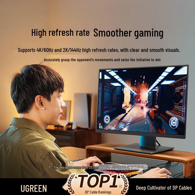 Ugreen Кабель DisplayPort 1.2 4K 240 Гц
