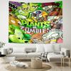 1pc Plants vs. Zombies Tapestry, Living Room, Bedroom, Office, Party Decor, Ideal Festive Gift