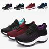 Women Orthopedic Stretch Cushion Shoes Comfy Cloud Pro Breathe Mesh Sock Fashion Sneakers Antiskid Wedge Running Footwear