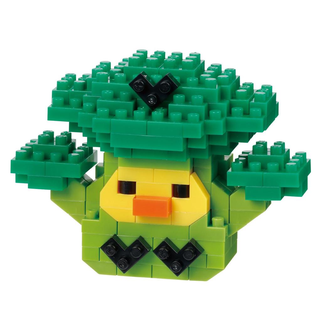 Kawada Nanoblock Киироитори (Брокколи) 190 деталей, Возраст 12 лет и старше, Rilakkuma NBCC174