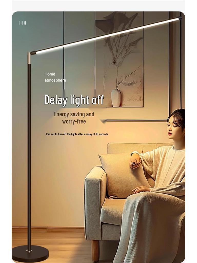 Super Bright T98 LED Floor Lamp for Living Room, Bedroom, or Study - Eye Protection and Ambient Lighting.