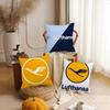 Deutsche L-lufthansa German Pillow Case Applicable Space For Guest Rooms Interiors Cars Office House Decoration