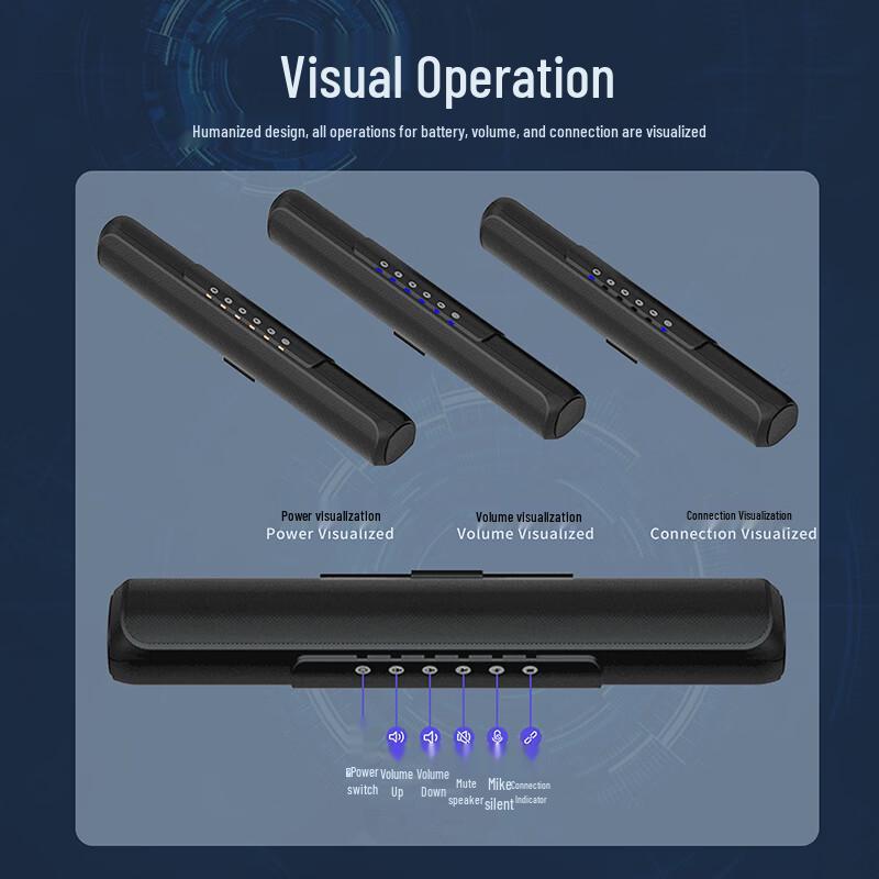 Glory VT-8014 Wireless Desktop Omnidirectional Conference Microphone (CN version)