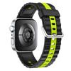 KALEBOL Silicone Band for Huawei Watch Fit 4 Pro/Fit 4/Fit 3 Dual Color Replacement Watch Strap