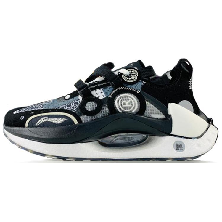 Мужские низкие кроссовки для бега Li Ning Черные ARYR007-12