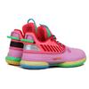 Li Ning WOW 7 Way Of Wade 7 Slip Resistant Lightweight Non slip Lightweight Low top Basketball Shoes Womens Pink ABAN135-4