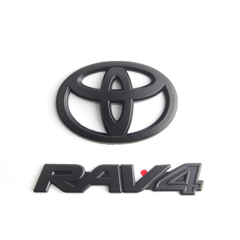 Xzlhg9 Накладки НОВЫЕ 2019-2024 Подходят для Toyota Rav4 XLE XSE AWD Гибрид Матовые Черные Эмблемы Комплекты