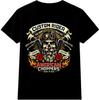 Футболка для байкера Born To Ride Сustom Мотоциклист Чоппер Графическая футболка