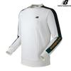 New Balance Половина Клуба Nbnc942033 Wh Новый Цвет Рукава Свободный Крой Унисекс Футболка с Длинным Рукавом