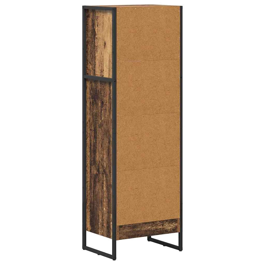 Bookshelf 40 x 30 x 121 cm Engineered Wood Reclaimed Wood