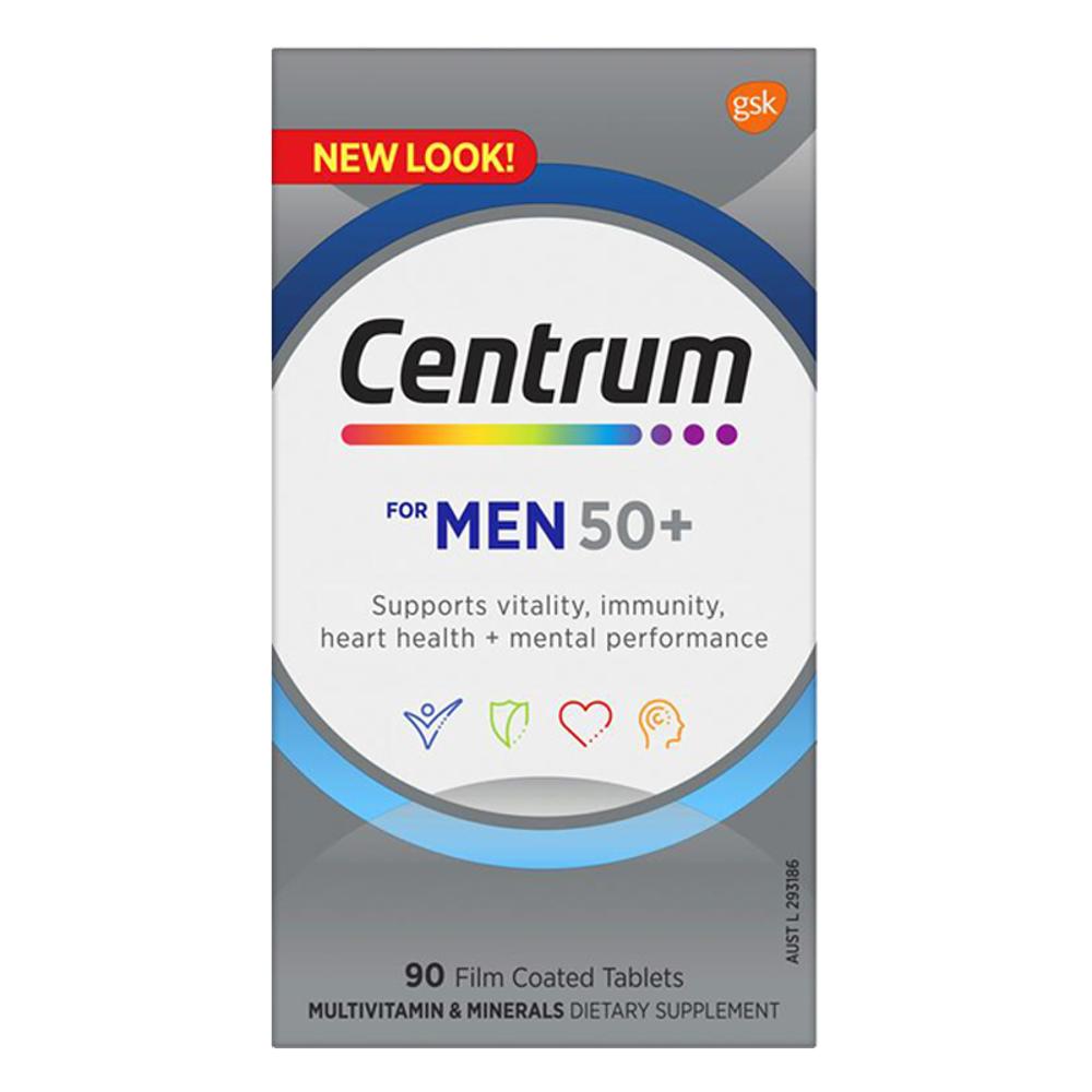 Centrum For Men 50+ 90 Tablets