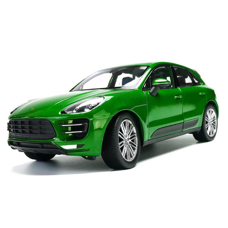 Welly 1/24 Porsche Macan Turbo SUV Alloy Car Diecasts & Toy Vehicles Car Model Miniature Scale Model Car Toy for Children