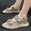 Большие размеры повседневные модные пляжные сандалии высококачественные модные мягкие подошвы легкие роскошные сандалии студенческие повседневные мужские туфли