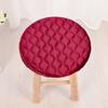 Yousheng Round Stool Cover Fitted Bar Stool Cover Quilted Soft Cushion Non-Slip Washable Slipcover Fit for Diameter 11-12 Inch Bar Stool