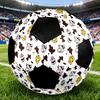 1PC Cows Cheese Soccer Ball Size 5 Football Machine Sewn Indoor/Outdoor Universal Football W115