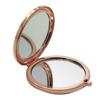 Portable Round Metal Double Side Travel Pocket Mirror Women Beauty Makeup Tool