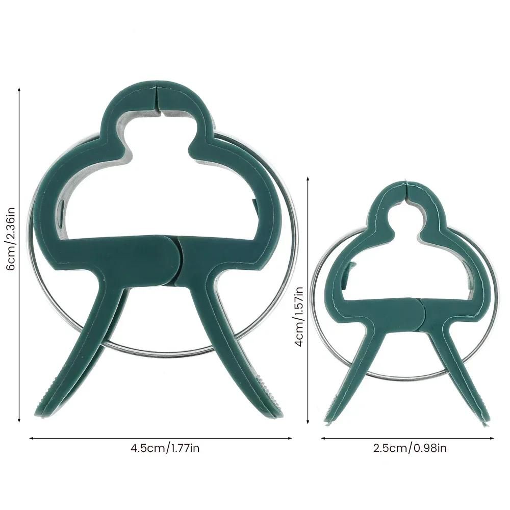 20-500 шт. фиксированных зажимов для растений, многоразовые кронштейны для теплиц, фиксирующие стебли, цветы, виноград, овощи, помидоры, крепеж для садовых принадлежностей