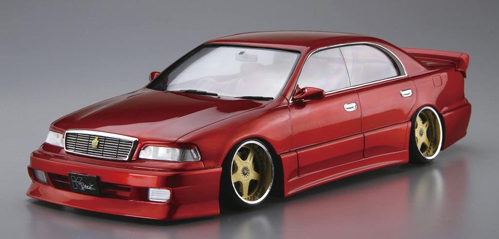 Aoshima Bunka Kyozai The Tuned Car Series Toyota UZS141 Majesta 1991 Plastic Model 1/24 No.31 K-BREAK