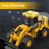Детский симулятор дорожный каток бульдозер игрушка свет музыка повествование инерция инженерная машина мальчик игрушка