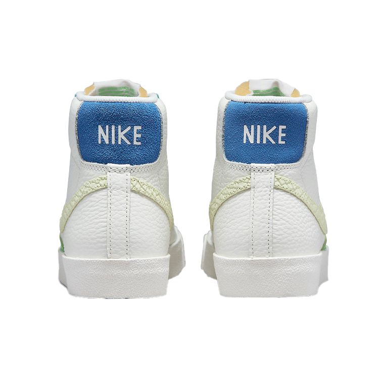 Nike Кроссовки женские Nike Blazer Mid 77 Sail Copa Lime Ice Белые Game-Royal DQ0865-100