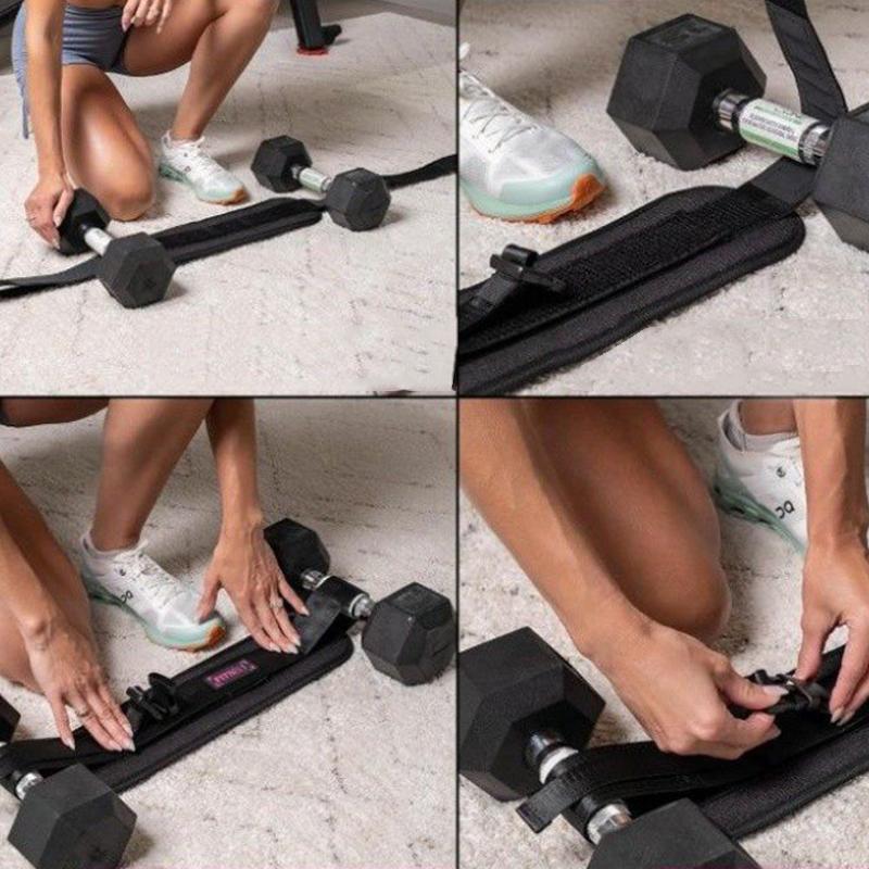 Adjustable Resistance Ergonomic Design Exercise Hip Thrust Hip Training Belt Weighted Belt Weighted Waist Training Belt