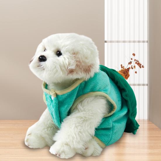 Привлекательный прочный фланелевый жилет для собак, милая одежда в форме черепахи для фотосъемки