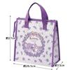 Skater Lunch Bag, Non-Woven Fabric, Cooler Bag, Kuromi Flower Wreath, Sanrio FBC1-A