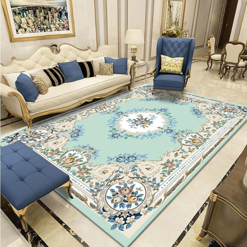 Ретро богемные ковры для гостиной, легкие роскошные ковры, классический ковер для украшения спальни, напольный коврик, большие коврики