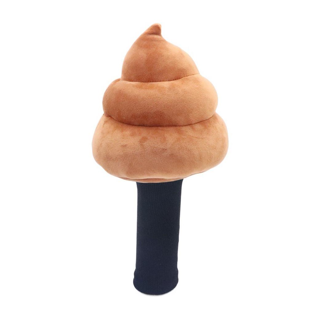 Коричневые Смешные Какашечные Чехлы для Голов Гольф-Клубов Плюшевые Животные Защита Драйверов Хэдкавер Аксессуары для Гольфа