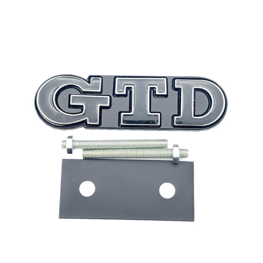 Volkswagen GTD Front Grille Emblem - Car Modification Badge