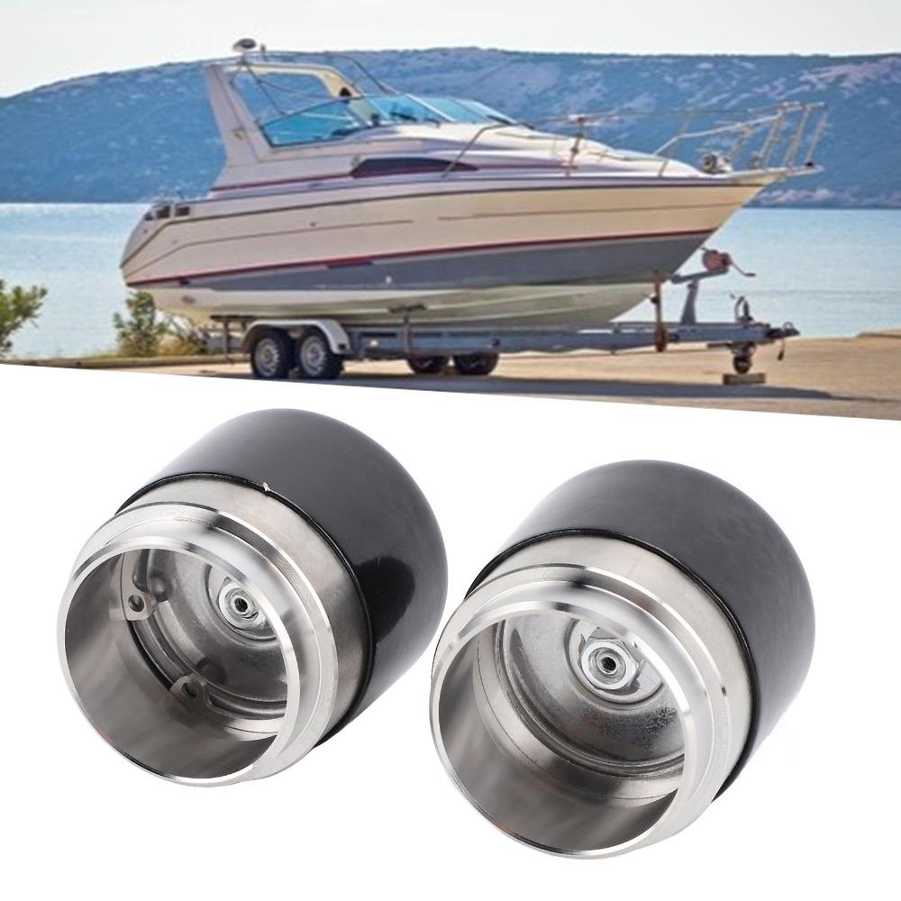 2PCS Stainless Steel Bearing Protector Set 1.98 Inch Hub Bearing Cover Hub Bearing Protection