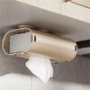 Wall Mounted Tissue Organizer Wet Wipes Dispenser Elegant Paper Towel Organizer