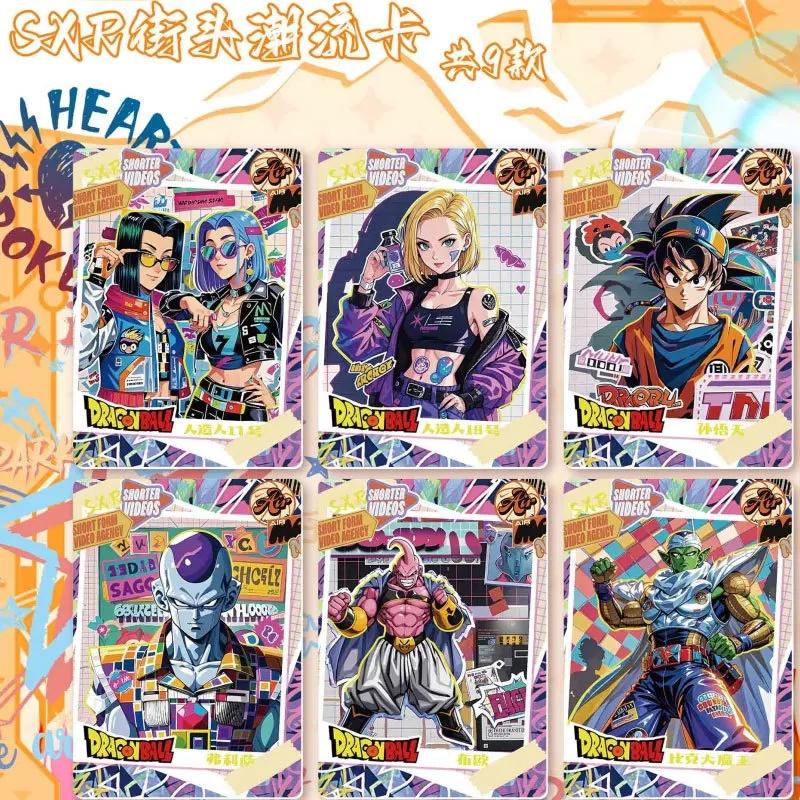 Genuine Trading Cards Premium Collectible Goku Vegeta Anime Character Peripheral Collection Cards Kids Toys and Gift