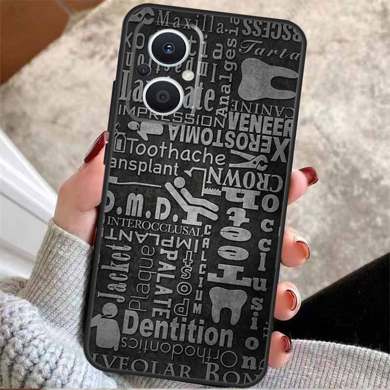 Стоматолог Зубной Медсестра Чехол Для OPPO Reno 3 4 5 6 7 8 Lite 2Z 4Z 5Z 8T OPPO Find X6 X5 Pro X2 Neo X3 Lite Чехол