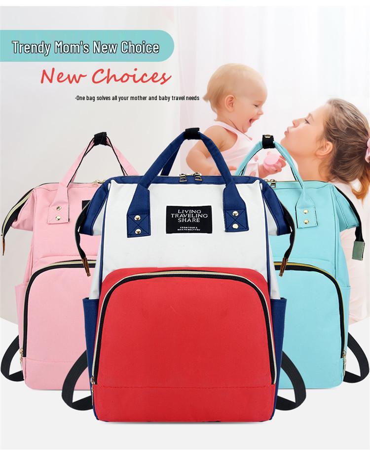 Вместительная брызгозащищенная сумка для мамы: Модная многофункциональная дорожная и детская сумка