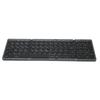 Foldable Bluetooth Keyboard with Numeric Key 81 Keys Battery Powered Type C Interface Pocket Size