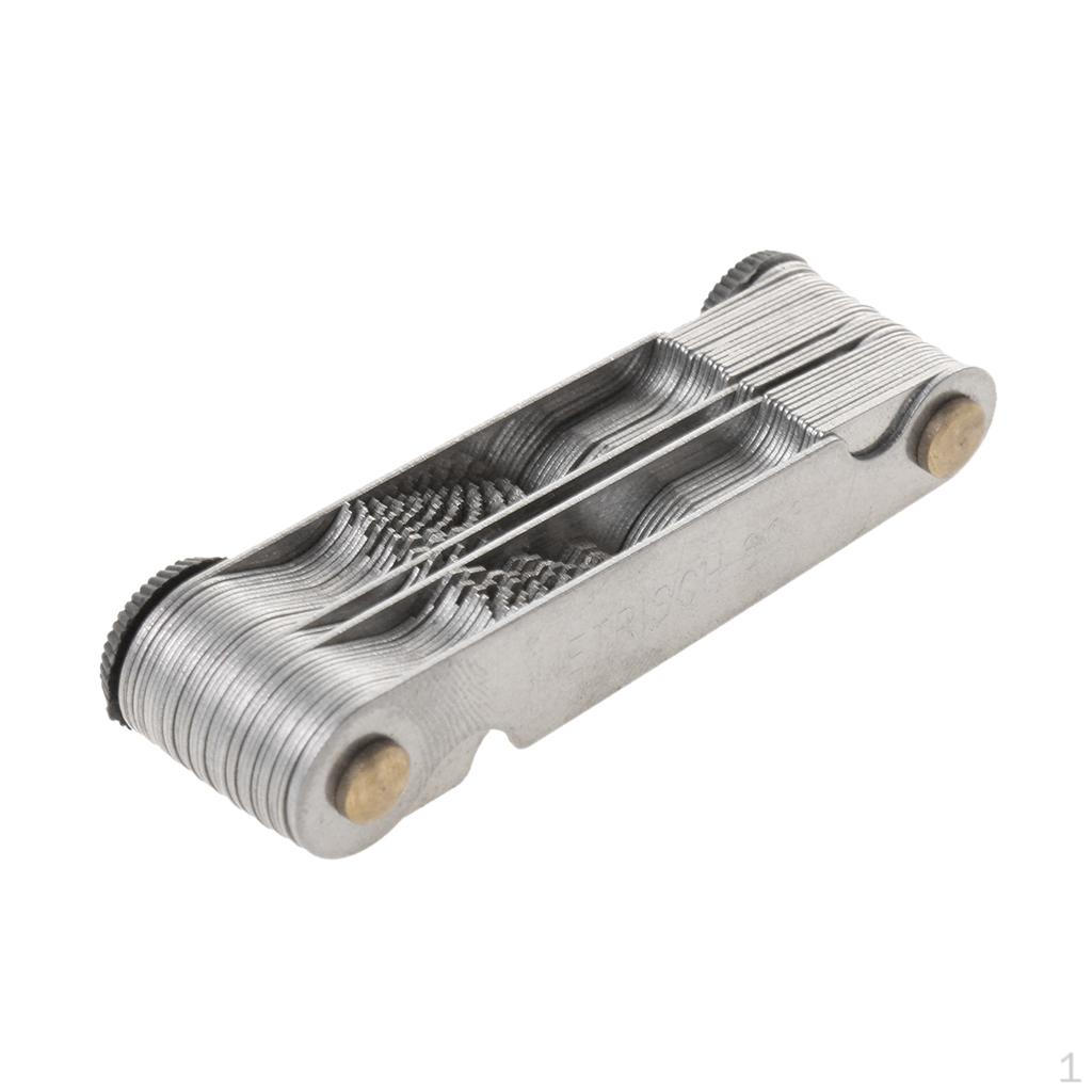 55 Витворта и 60 метрическая резьба США контрольно-измерительный прибор для измерения наружной внутренней резьбы из нержавеющей стали