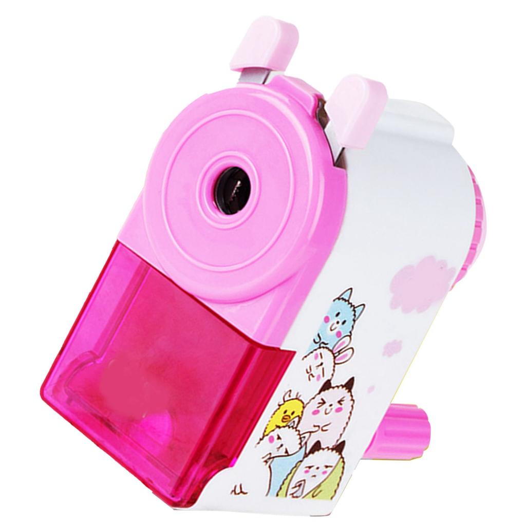 Rotating Pencil ener Cute Portable Efficient Hand Crank Manual Pencil ener for Students