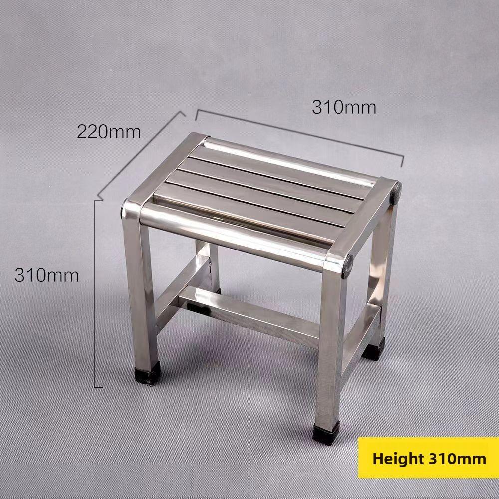 Нержавеющая сталь Гостиная Табурет Утолщенный Пожилой Ванная Душевой Табурет Маленький Портативный Бытовой Противоскользящий Стул