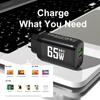 Зарядное устройство GaN USB Type C 65 Вт, быстрое зарядное устройство PD 45 Вт QC3.0, быстрое зарядное устройство USB C Type C для ноутбука Macbook, iPad, планшета iPhone 15, Samsung