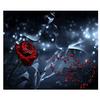 5D DIY Diamond Embroidery Lover Kiss Rose Abstract Diamond Painting Cross Stitch