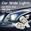 Светодиодная белая лампа с низким энергопотреблением T10, цоколь, автомобильные широкие фары, освещение салона автомобиля, 3 шт./лот