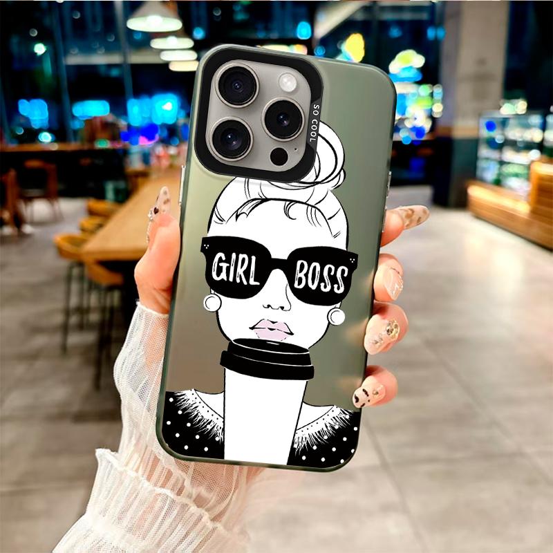 Крутая девушка-босс · Модный стиль" Модный чехол для серии vivo.vivo Y93,vivo Y17,vivo Y20,vivo Y32,vivo S16,vivo S12,vivo Y01,vivo S10e,Y38...