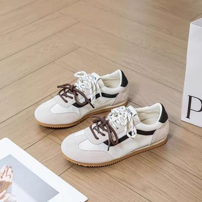 2025 ретро немецкие тренировочные кроссовки женские весенние новые универсальные ультралегкие с мягкой подошвой не устают ноги женская обувь повседневная спортивная обувь