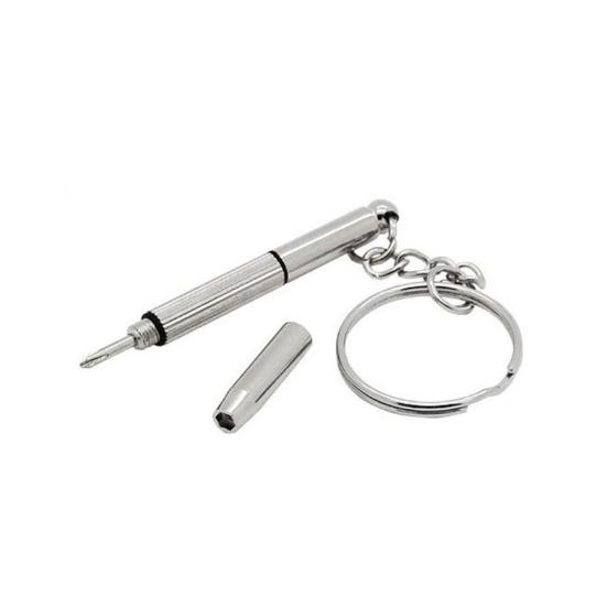 3in1 Mini Sunglasses Eyeglass Phone Watch Repair Keychain Screwdriver Kit Tool